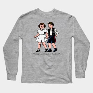 May the 4th - 12 parsecs kiddy parody Long Sleeve T-Shirt